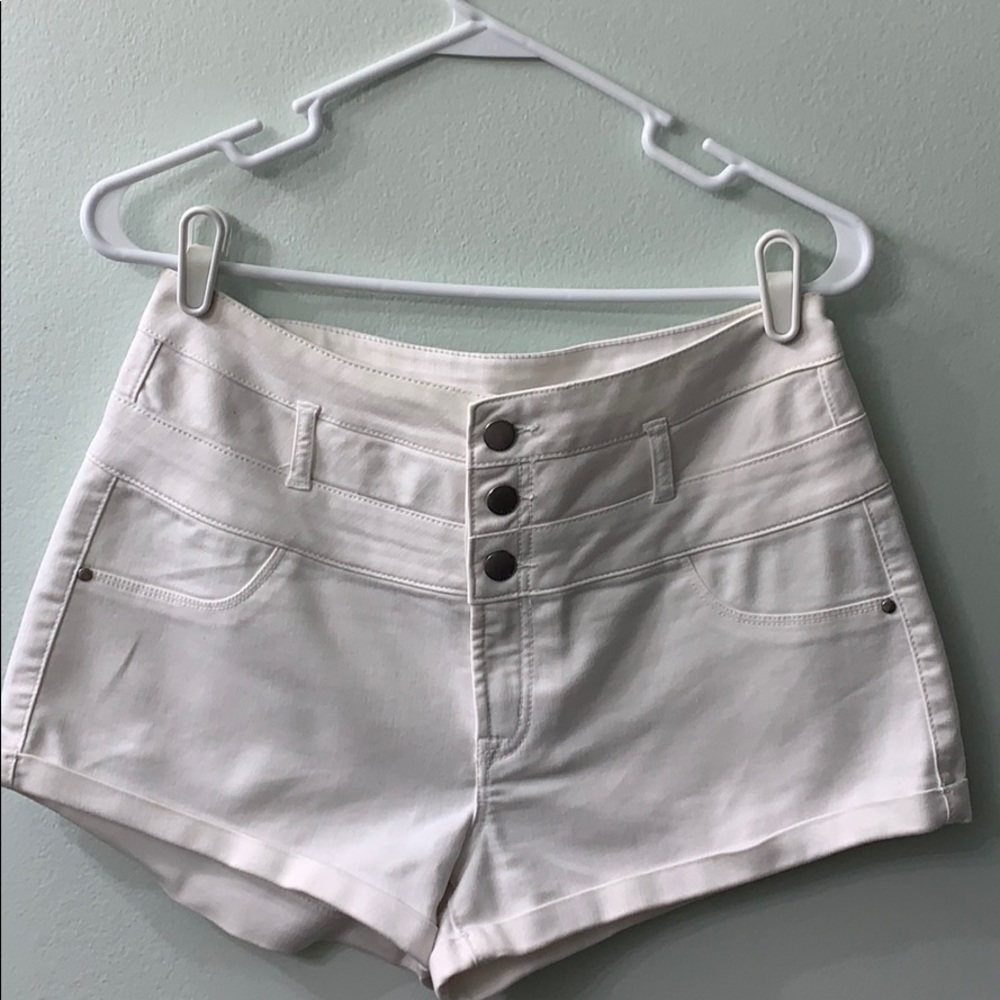 White shorts